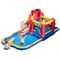 Inflatable Water Slide Bounce House with Splash Pool Ball Pit Climbing Wall Multi Color
